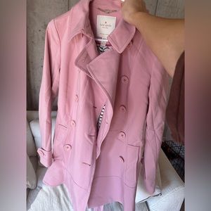 Pink Kate spade coat xs